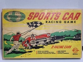 Vintage Marx Electric International Sports Car Racing Game No. 22630, Slot Cars - £96.61 GBP