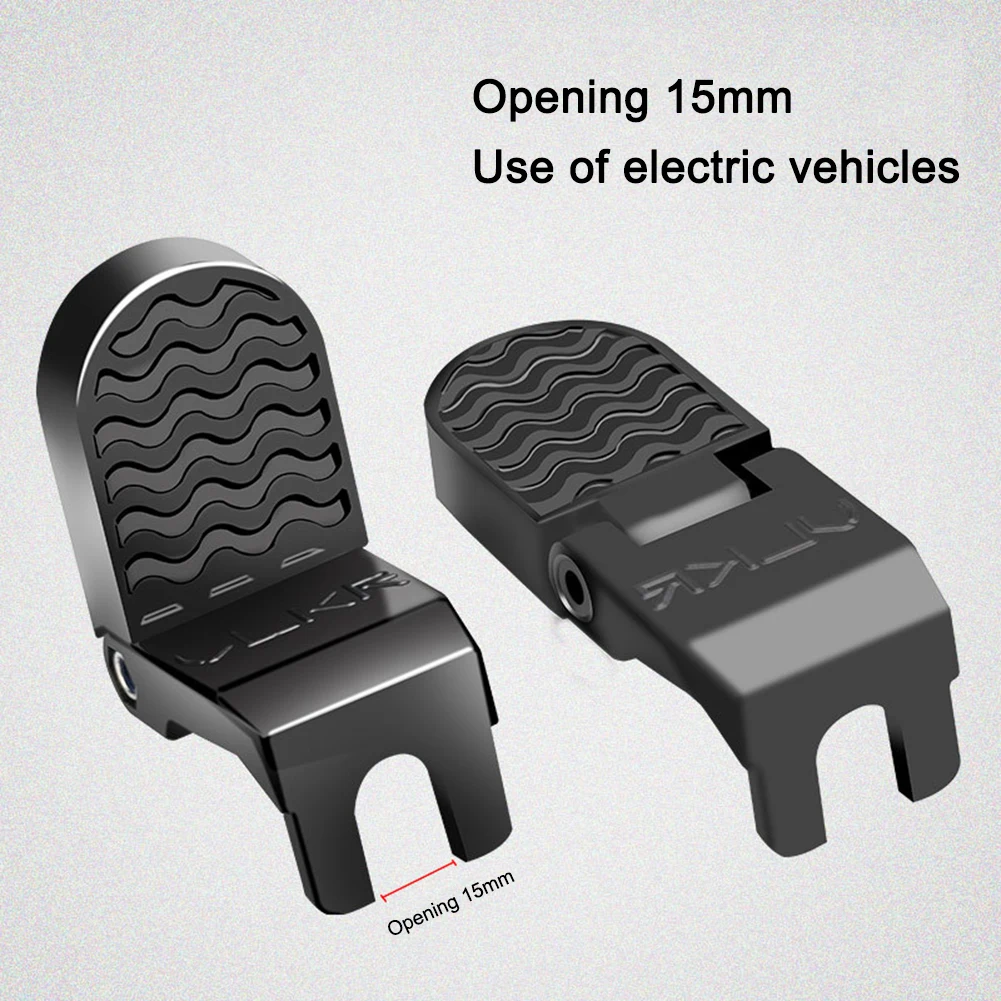 Universal Anti Slip Aluminum Alloy Folding Footrest Bike Rear Foot Pedals for El - £97.21 GBP