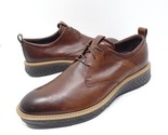 ECCO ST.1 Hybrid Men&#39;s Brown Leather Derby Shoes Size US 10-10.5 EU 44 - $71.99