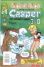 Richie Rich and Casper Friendly Ghost 3-D Comic Book #1 Blackthorne 1987 VFN/NM - £3.91 GBP