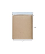 10 EXCLUSIVE Bubble Mailing Envelopes 18 x 14 Inch Brown Kraft Mailer Sh... - $400.98 MXN