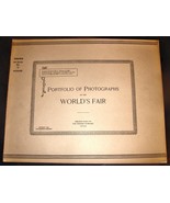 1892 Chicago World&#39;s Fair PORTFOLIO OF PHOTOGRAPHS Book #9 Columbia Expo... - £15.71 GBP