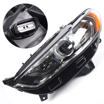 Left Driver Side Fit 2013-2016 Ford Fusion Headlight Halogen Chrome Headlamp - £103.00 GBP