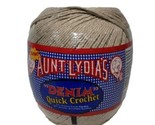 Coats &amp; Clark Aunt Lydia&#39;s &quot;Denim&quot; Thread Crochet 400 Yards Linen, Cotto... - $9.70