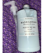WILLIAMS SONOMA Fleur De Sel HAND Lotion 16 oz &amp; Pump - $26.91 CAD