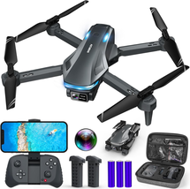 Drone with Camera for Adults, 1080P FPV Drones Kids Beginners with Upgrade - £89.24 GBP