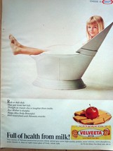 Kraft Velveeta Cheese Print Magazine Advertisement 1966 - £4.69 GBP