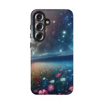 Celestial Wildflower Field Floral Phone Cases, Nature Inspired Aesthetics - $436.99 MXN