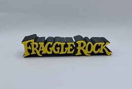 1980&#39;s Jim Hensons Fraggle Rock Logo Sign Shelf Desk Art - $18.68