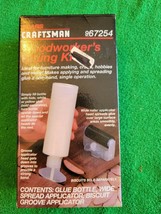 Craftsman Sears Woodworkers Gluing Kit Biscuit Jointing Vintage Set 967254 - £21.38 GBP