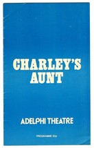 Charley&#39;s Aunt Program John Inman Adelphi Theatre London 1979 - $34.61