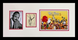 Mel Blanc Autographed Book Page Museum Framed Ready to Display - £388.47 GBP
