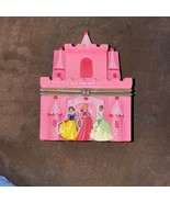 disney princess merry christmas pink music box. Castle. Dancing Cinderella - $17.82