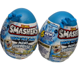 Zuru Smashers Dino Ice Age Mini Surprise Over 25 Surprises - Lot Of 2 - New - £15.62 GBP