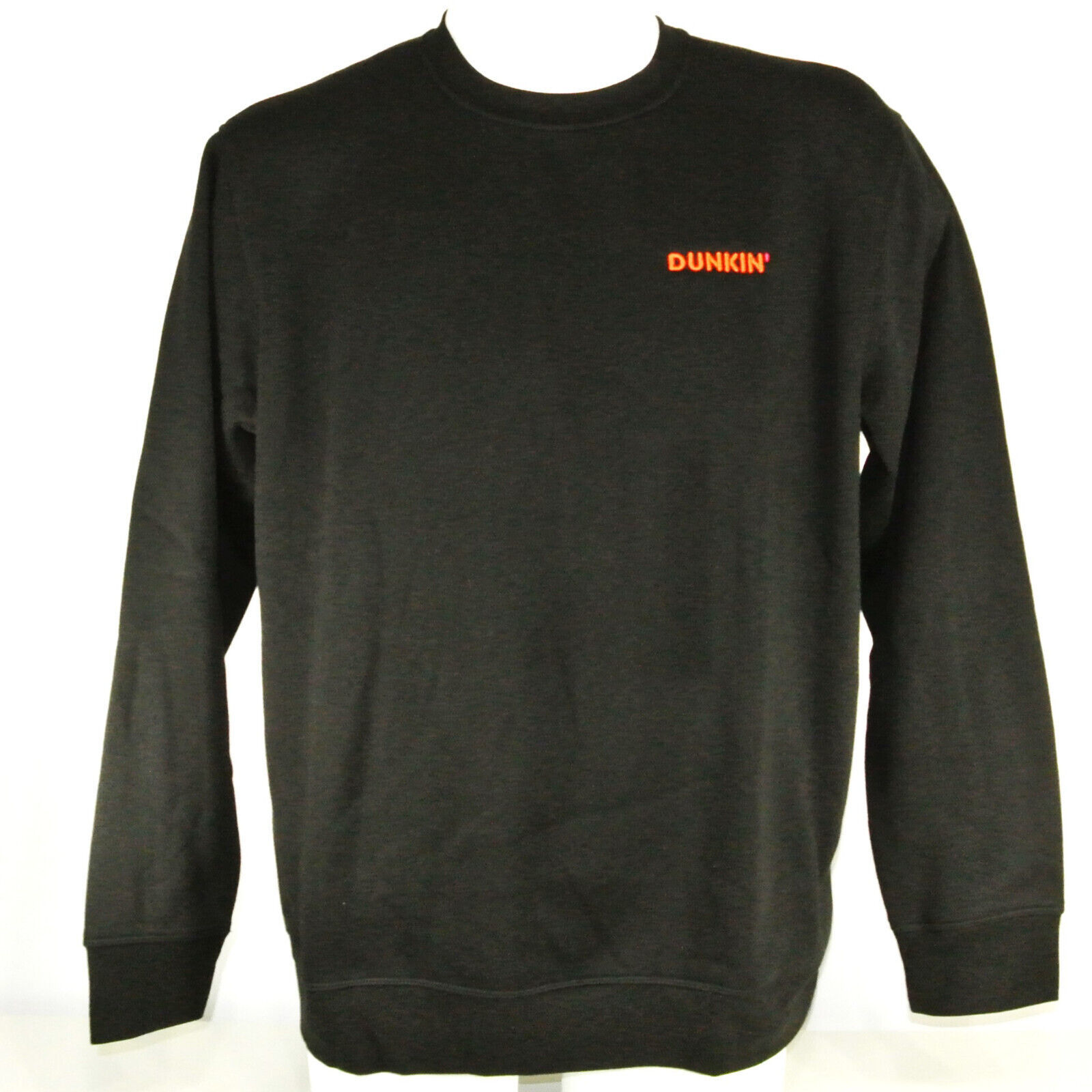 Primary image for DUNKIN' DONUTS Employee Uniform Sweatshirt Black Size L Large NEW