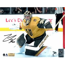 Logan Thompson Autographed Vegas Golden Knights 8x10 Photo IGM COA Signed GJsy - £53.44 GBP