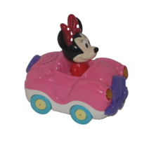 VTech Disney Go! Go! Smart Wheels Pink Minnie Mouse Car Lights Sounds - $11.86