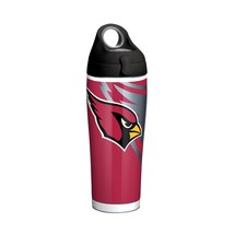 Tervis NFL Arizona Cardinals Rush 24 oz. Stainless Steel Water Bottle W/ Lid New - £24.46 GBP