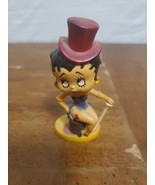Marty Toys Betty Boop PVC Figurine 3.5&quot; Sitting On A Barrel Vintage 1990s - $18.95