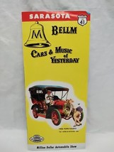 Sarasota Bellm Cars And Music Of Yesterday Brochure - £31.00 GBP