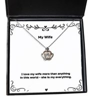 Perfect Wife Gifts, I Love My Wife More Than Anything in This-, Inappropriate Cr - £39.12 GBP