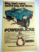 1971 ColorAd Aurora Powerslicks Cars, West Hempstead, N.Y. - £6.28 GBP