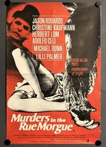 Vintage Original Movie Poster - &quot;Murders in the Rue Morgue&quot; - 1971 - £37.18 GBP