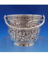 Repousse by James R. Armiger Sterling Silver Nut Bowl with Swinging Arm ... - $286.11