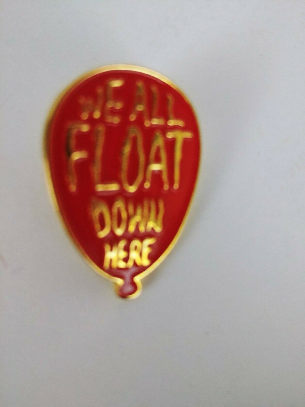 Primary image for IT Pennywise Enamel Pin Horror Stephen King Pin Red Balloon