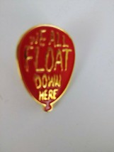 IT Pennywise Enamel Pin Horror Stephen King Pin Red Balloon - £5.41 GBP