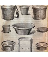 Japanese Paper Ware 1876 Worlds Fair Centennial Expo Victorian Engraving... - €59,66 EUR