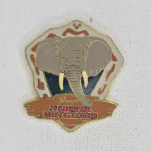 Disney 1999 Animal Kingdom Elephant Head In Center Of A Shield Shaped Pi... - £13.46 GBP