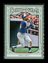 2013 Topps Gypsy Queen Baseball Trading Card #250 Hank Aaron Atlanta Braves - £6.72 GBP