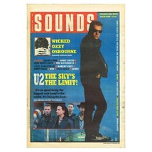 Sounds Magazine October 22 1988 npbox160 U2 - Ozzy Osbourne - Sonic Youth - £7.74 GBP