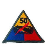 Vietnam Cold War Era US Army 50th ARMORED Division Flat Edge Patch - €11,82 EUR