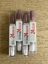 Maybelline Superstay 24 Hour Lip Color #260 Boundless Berry NEW Lot of 4 - £28.91 GBP