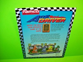 ACE DRIVER Original 1994 NOS Video Arcade Game Flyer Vintage Retro - £13.97 GBP
