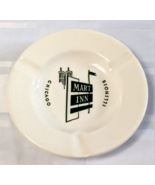 MART INN CHICAGO ILLINOIS HOTEL MOTEL ADVERTISING ASHTRAY VINTAGE RETRO ... - $34.27 CAD