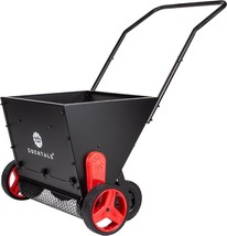 Push-Type Fertilizer Spreader With Rotating Blades For Lawns, Compost, Mini - $389.94