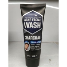 5 pieces Bodyxpert for men acne facial wash charcoal  100 grams each - £71.93 GBP