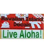 Live Aloha! Hawaiian Island Decal, New - $2.95