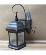 1 Replacement  Lantern ONLY Hampton Bay 1-Light Bronze Outdoor Wall Mount - $12.07