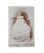 WS Mahon Cabinet Card Photo-Baby Nashville Tennessee No T6998 Roy E Brannon - £11.07 GBP