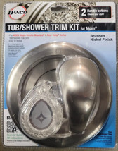 Danco Brushed Nickel Trim Kit for Moen Tub/Shower Faucets #10002 New Sealed - $34.65