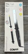 Conair The Curl Collective 3 in 1 Ceramic Curling Wand, Black ~Pre-Owned - €19,67 EUR