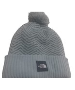 The North Face Girls Youth Chevron Pom Beanie - Mint Green One Size Wint... - $162.43 MXN