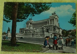 Vintage Color Postcard Of Roma, Used, Good Cond - £2.32 GBP