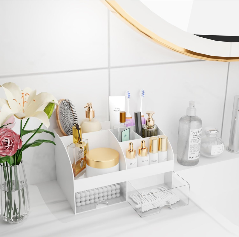 Makeup Organizer with Drawers, Cosmetic Storage for Dresser Vanity and Bathroom  Item image 7