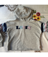 Levi&#39;s Big Girls Cropped Hoodie, size small (8-10), Pre-Owned - £7.31 GBP