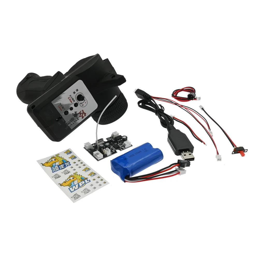 WPL D12 D22 D32 D42 2.4G Transmitter KIT Remote Controller Receiver Board - £21.51 GBP